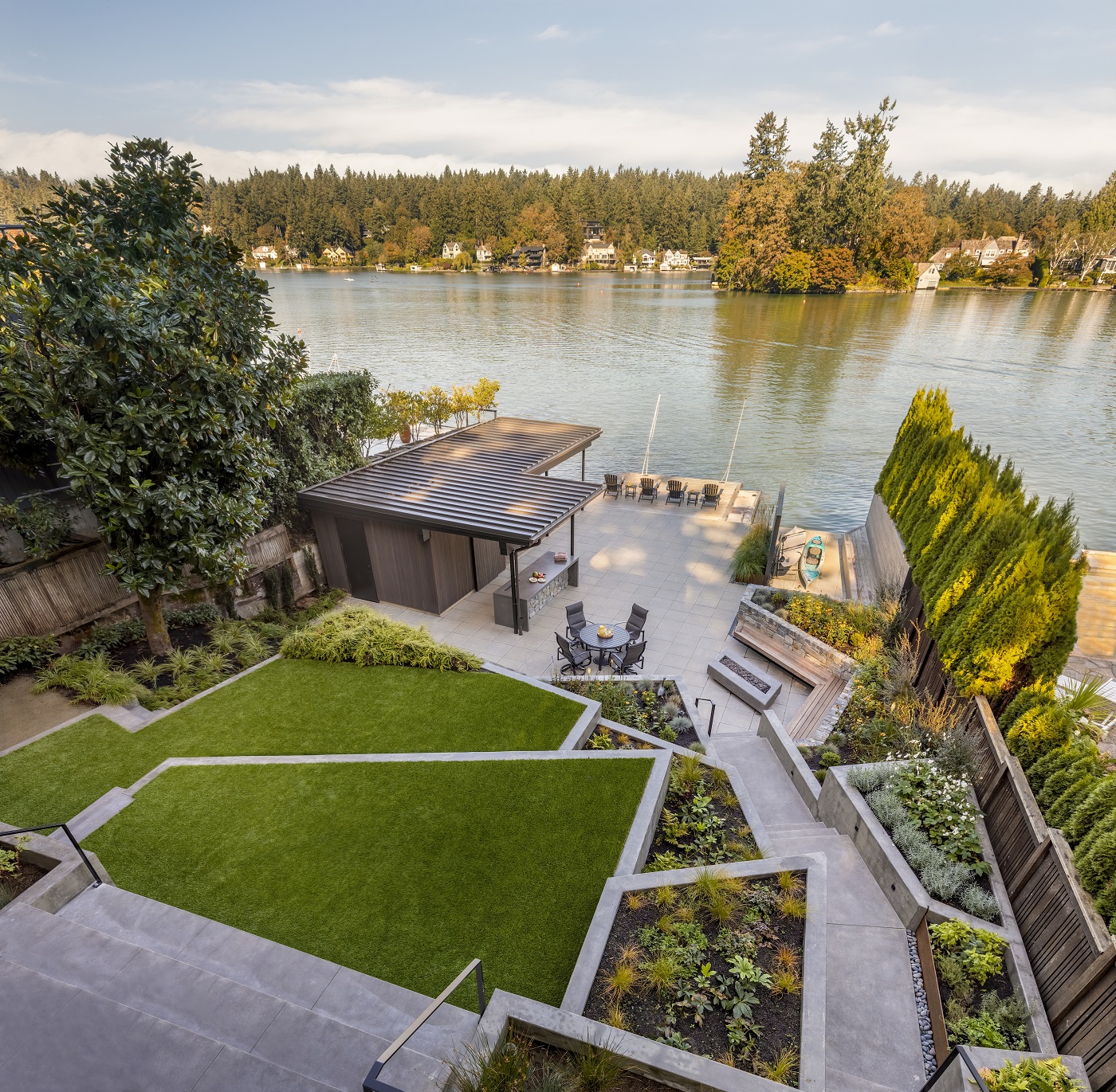 Lake Oswego Waterfront Contemporary